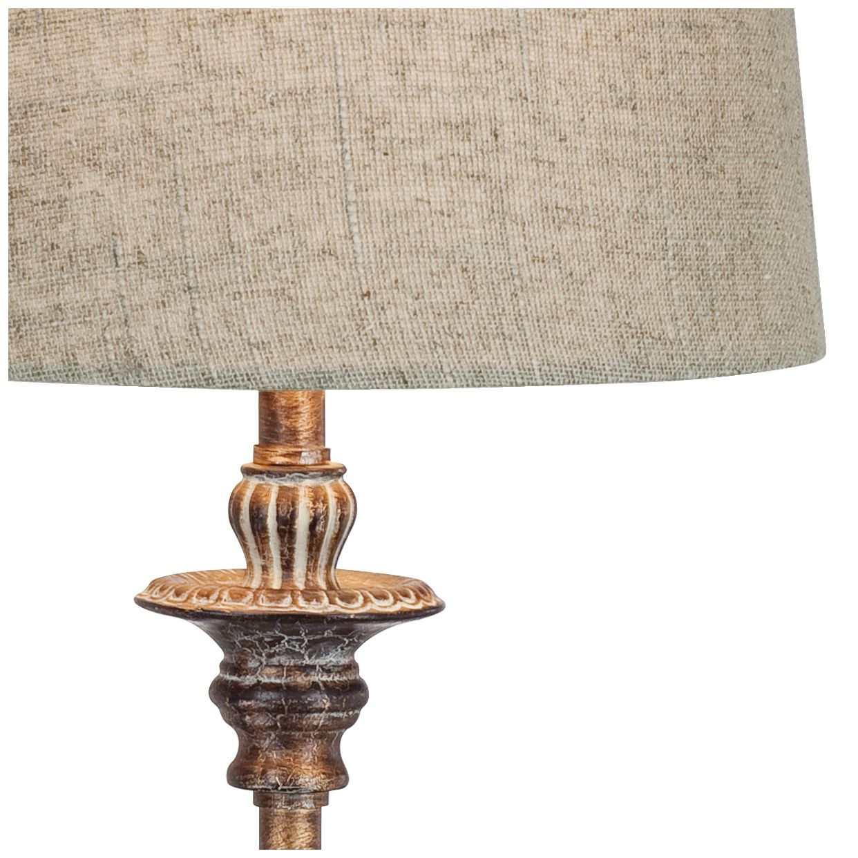 Image 4 Regency Hill Danesti 31 1/2" High Weathered Brown Buffet Table Lamp more views