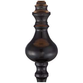 Image4 of Regency Hill Dark Bronze 18 1/2" High Touch On-Off Accent Table Lamp more views