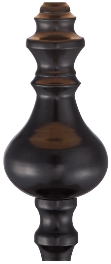 Image 4 Regency Hill Dark Bronze Ted 18 1/2" High Touch On-Off Table Lamp more views