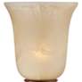 Thumbnail4 of Regency Hill Double Bronze Leaf 24" High Traditional Console Lamp more views