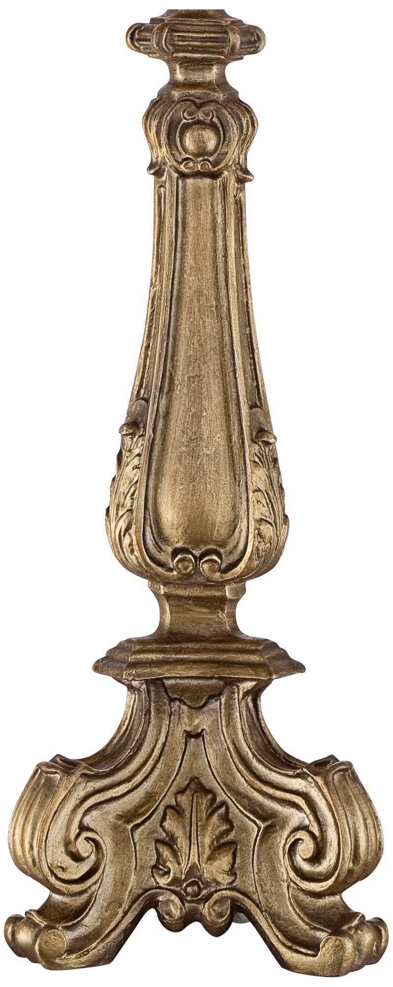 Image 5 Regency Hill Dubois Antique Gold and Crystal Console Table Lamps Set of 2 more views