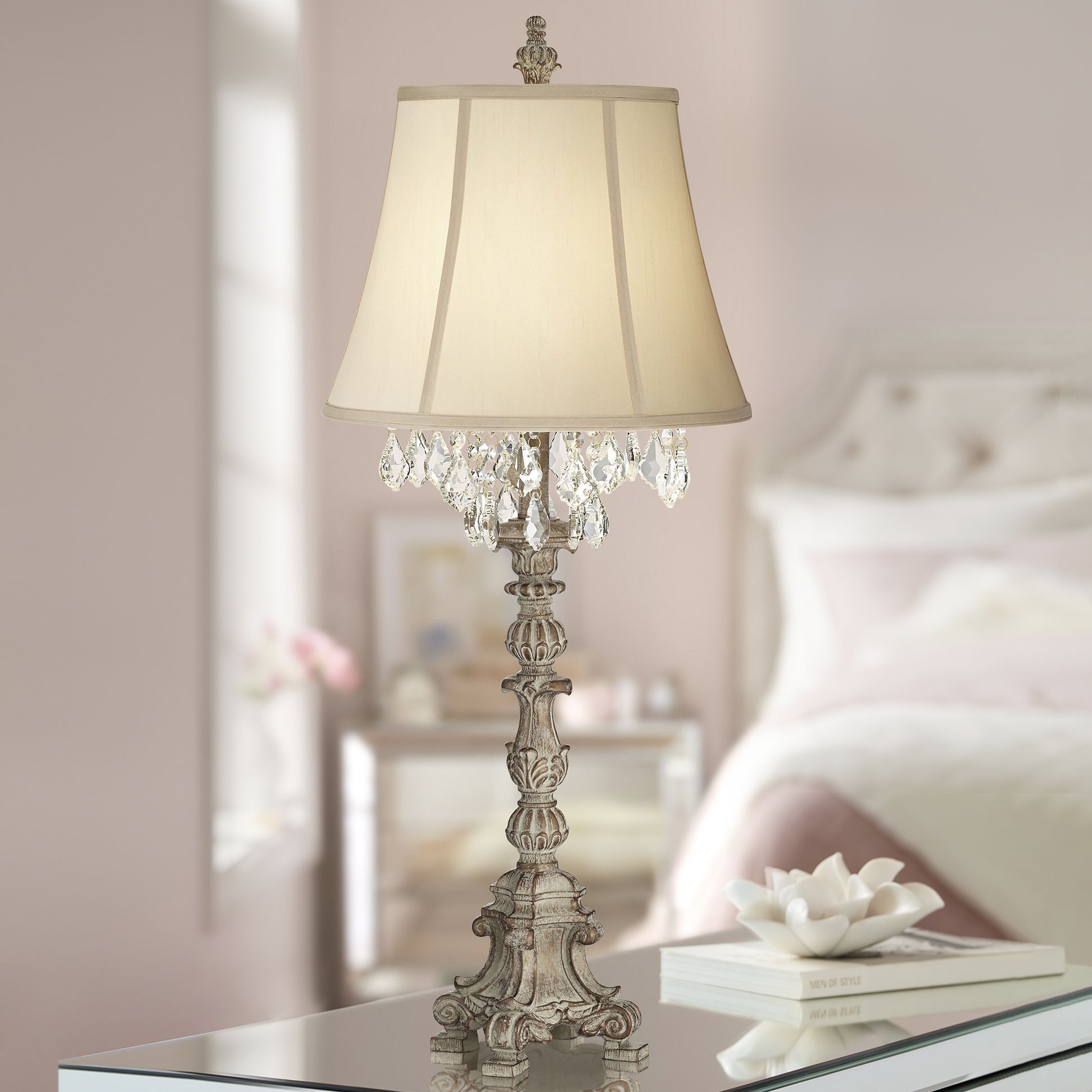 Regency Hill Duval 34" French Candlestick Buffet Lamps Set of 2