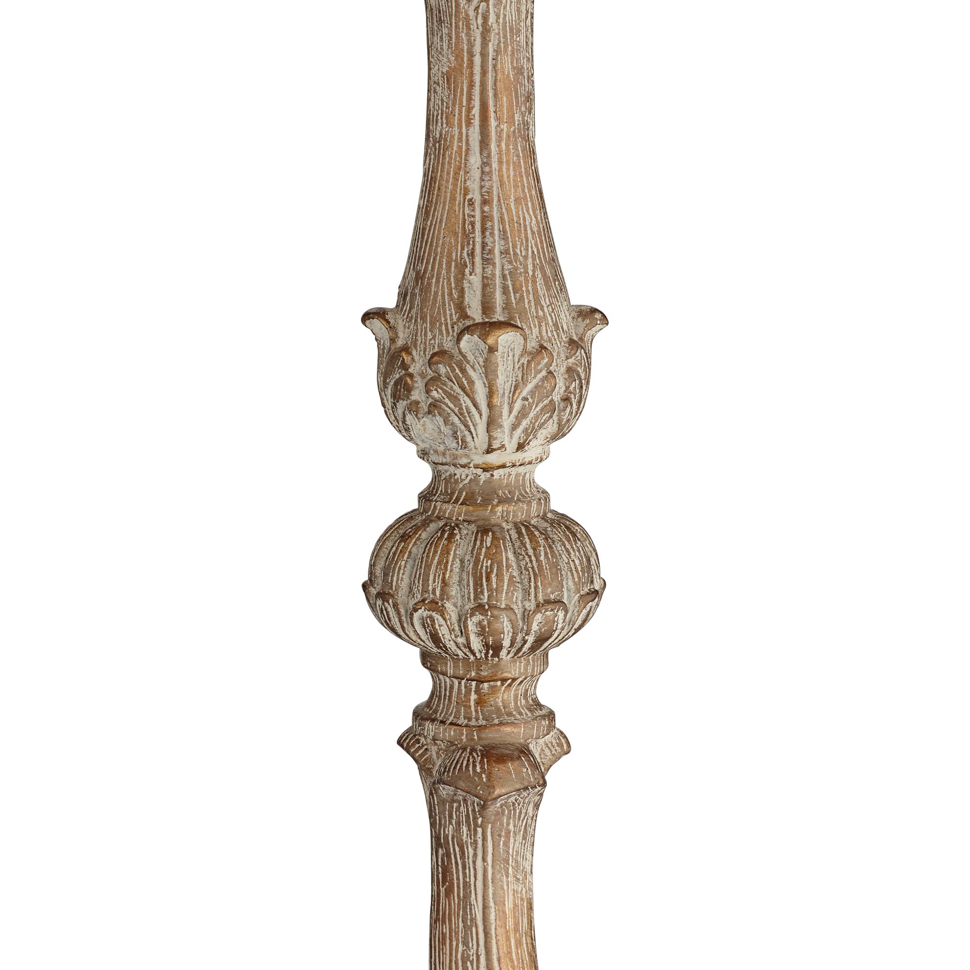 Image 4 Regency Hill Duval 63 1/2" French Crystal Candlestick Floor Lamp more views