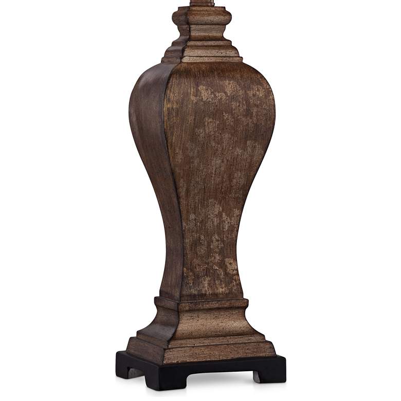 Image 4 Regency Hill Edgar 29" High Bronze Table Lamp with USB Cord Dimmer more views