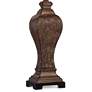 Regency Hill Edgar 29" High Bronze Table Lamp with USB Cord Dimmer