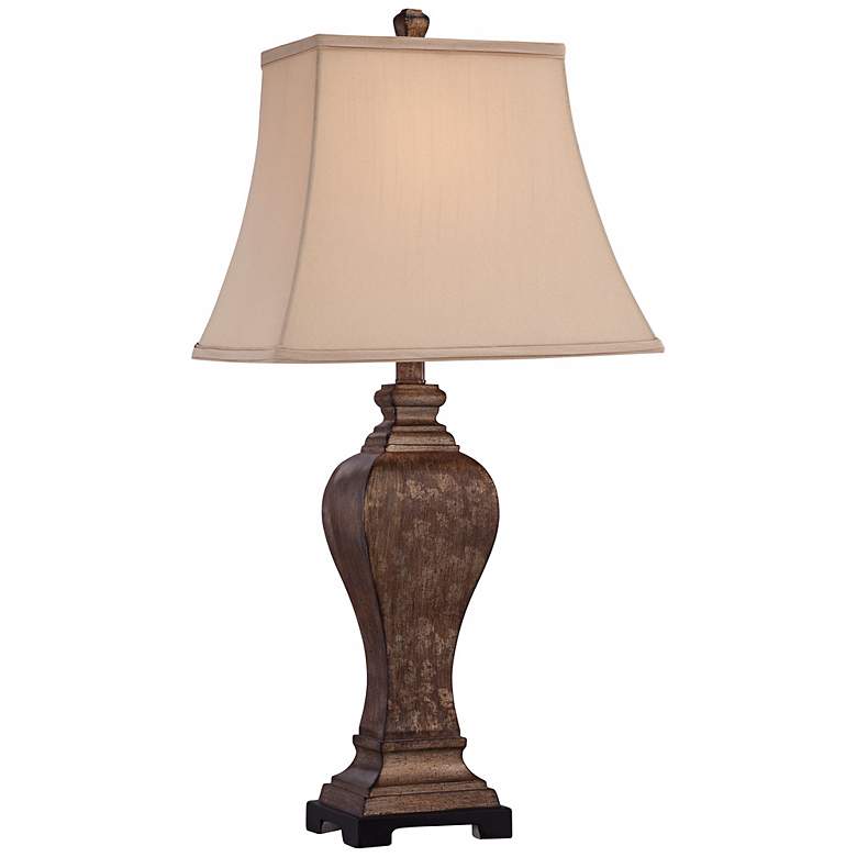Image 2 Regency Hill Edgar 29" High Traditional Bronze Table Lamp