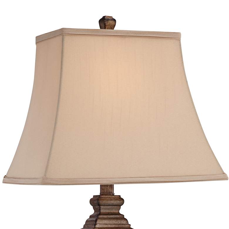 Image 4 Regency Hill Edgar 29" High Traditional Bronze Table Lamp more views