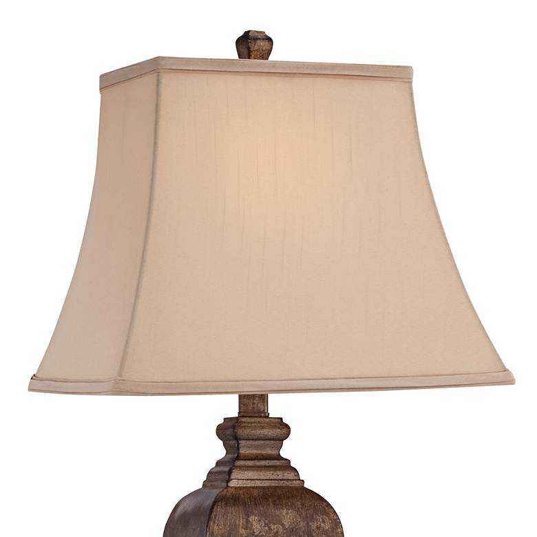 Image 4 Regency Hill Edgar 29 inch High Traditional Bronze Table Lamps Set of 2 more views
