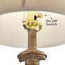 5_Regency Hill Elize 26 1/2" Traditional Candlestick Lamps Set of 2 more views