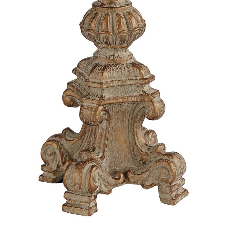 Image 6 Regency Hill Elize 26 1/2" Traditional Candlestick Lamps Set of 2 more views