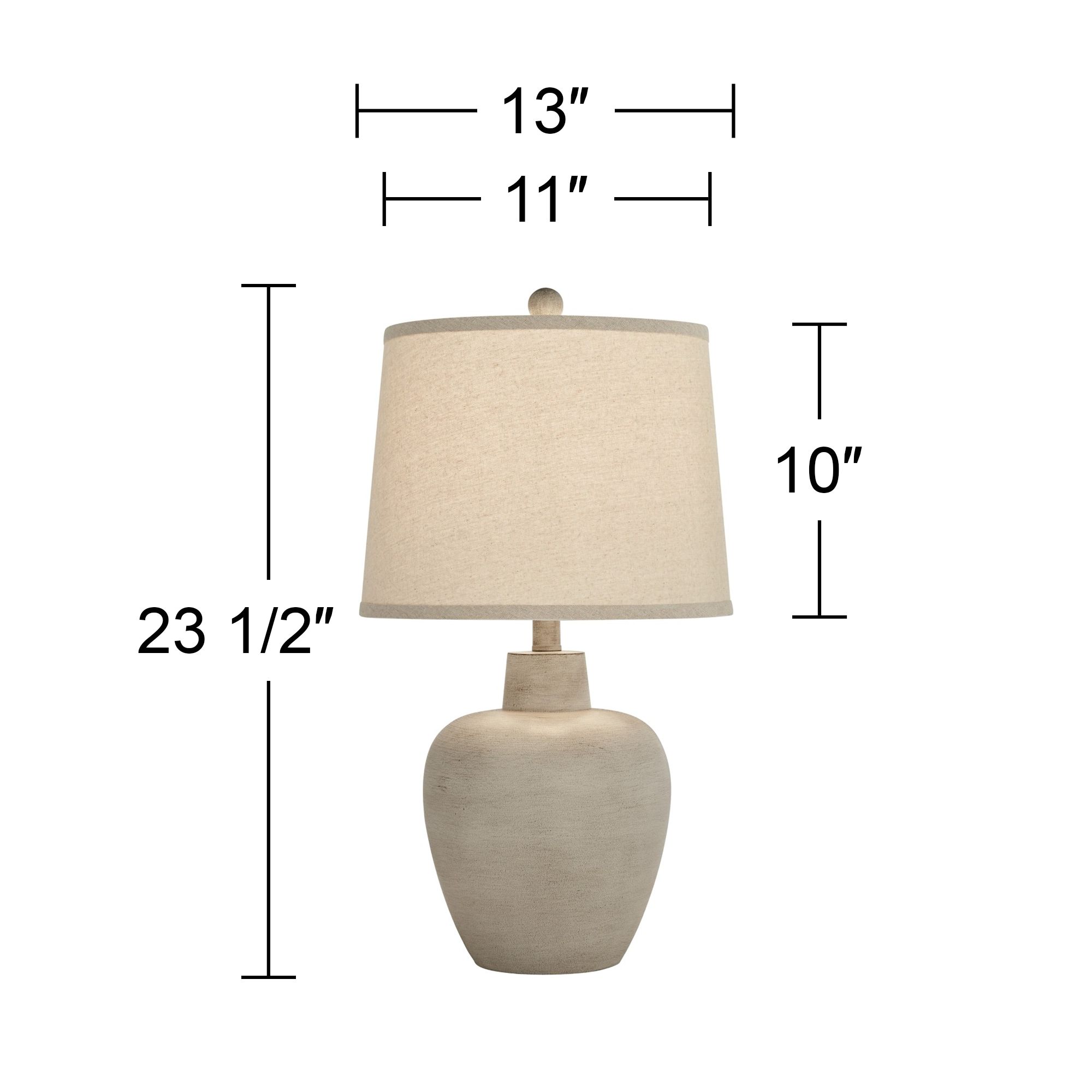 Regency Hill Emeril 23 1/2" High Southwest Urn Table Lamps Set of 2