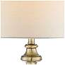 3_Regency Hill Fairlee 26" Brass Candlestick Table Lamps Set of 2 more views