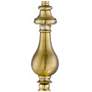 4_Regency Hill Fairlee 26" Brass Candlestick Table Lamps Set of 2 more views
