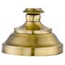 5_Regency Hill Fairlee 26" Brass Candlestick Table Lamps Set of 2 more views