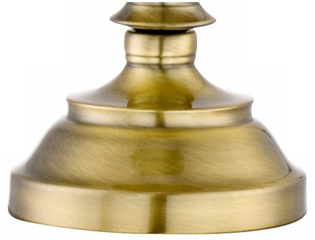 Regency Hill Fairlee 26" Traditional Brass Candlestick Table Lamp in scene