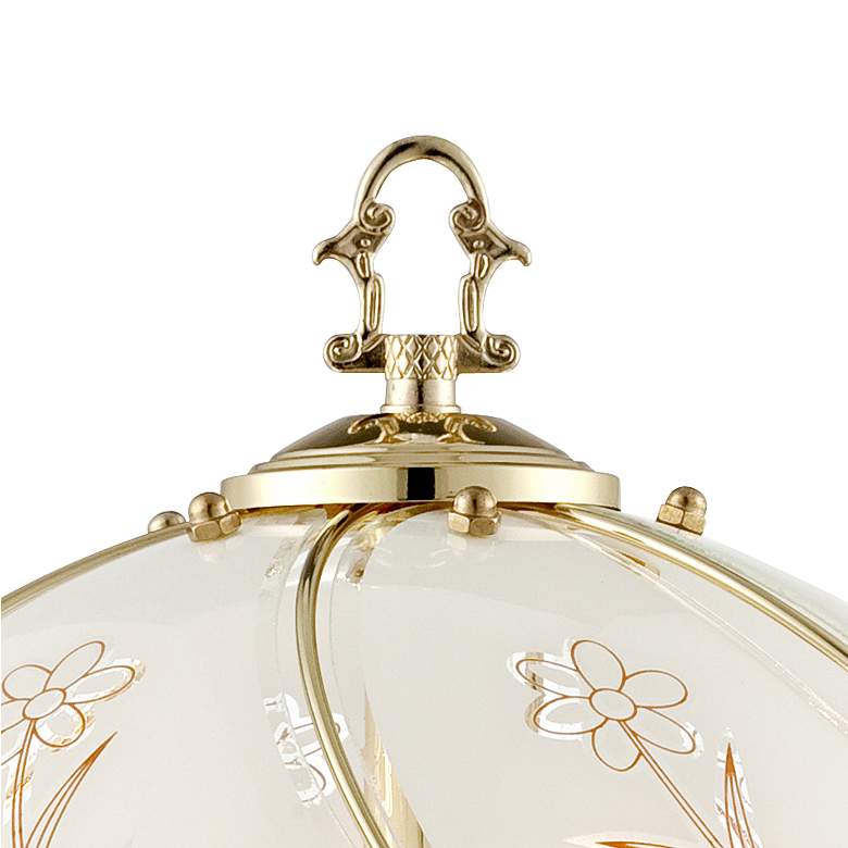 Image 3 Regency Hill Flower 19 1/2" 3-Light Touch Accent Table Lamps Set of 2 more views