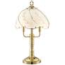 6_Regency Hill Flower 19 1/2" 3-Light Touch Accent Table Lamps Set of 2 more views