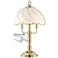 Regency Hill Flower Petal 19 1/2" High 3-Light Touch On-Off Table Lamp