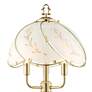 Regency Hill Flower Petal 19 1/2" High 3-Light Touch On-Off Table Lamp