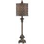 Regency Hill French Candlestick 34" High Buffet Table Lamp in scene