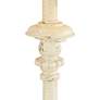 Regency Hill French Candlestick 34" Ivory White Buffet Lamps Set of 2