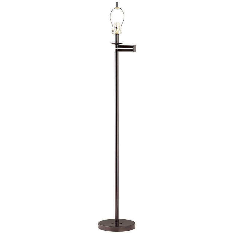 Image 1 Regency Hill Gabrielle Bronze Swing Arm Floor Lamp Base