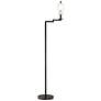 2_Regency Hill Gabrielle Bronze Swing Arm Floor Lamp Base more views