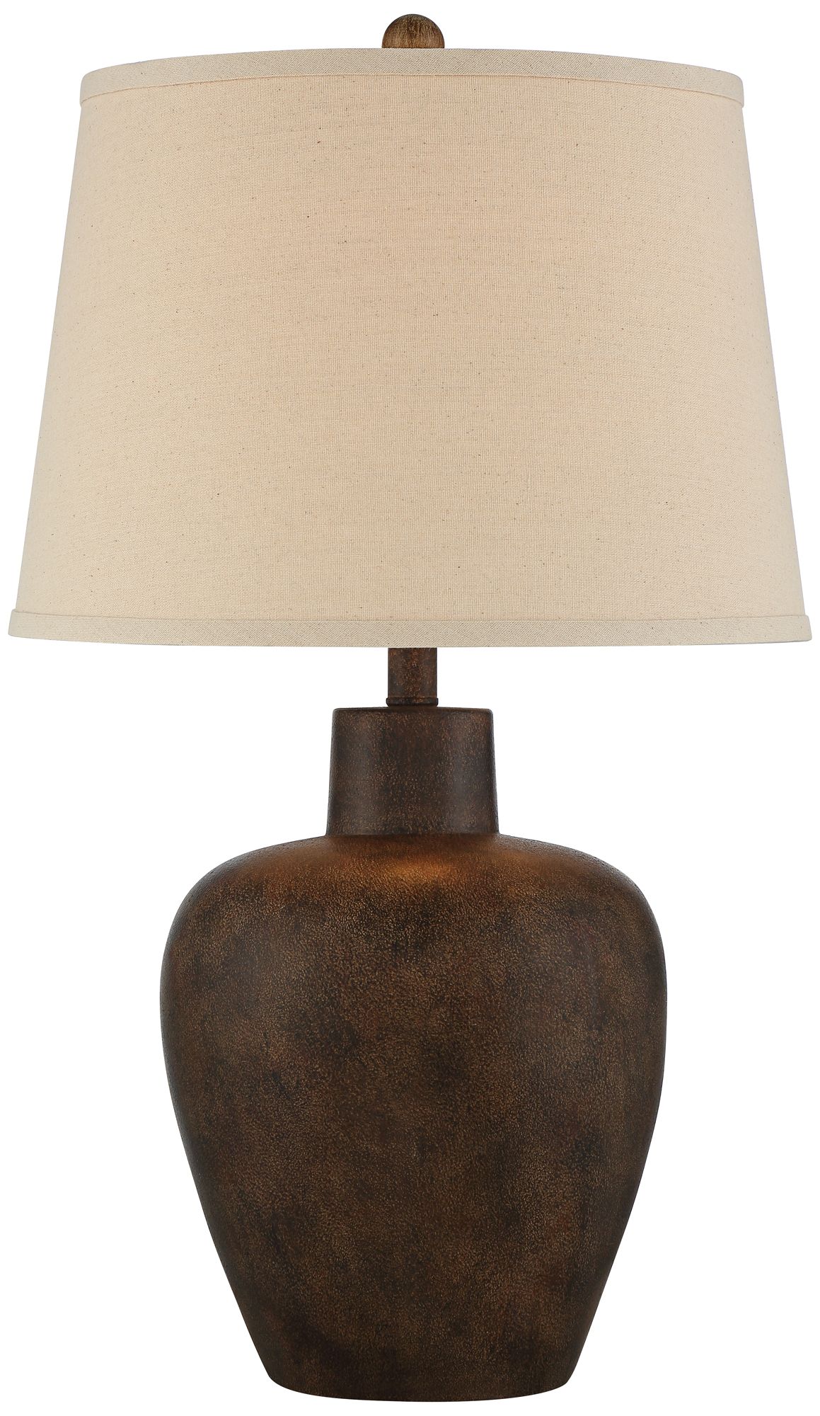 Regency Hill Glenn 27"H Terra Cotta Lamps Set of 2 with Smart Sockets Image 8