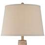 3_Regency Hill Glenn 27" Dappled Beige Southwest Table Lamps Set of 2 more views