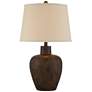 Watch A Video About the Regency Hill Glenn Terra Cotta Southwest Table Lamps Set of 2