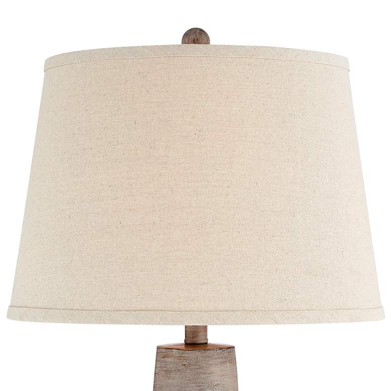 Image 4 Regency Hill Glenn 27 inch Terra Cotta Finish Lamps Set of 2 with Dimmers more views