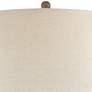 5_Regency Hill Glenn 27"H Gray Terra Cotta Lamps Set with Smart Sockets more views