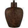 6_Regency Hill Glenn 27"H Terra Cotta Lamps Set of 2 with Smart Sockets more views