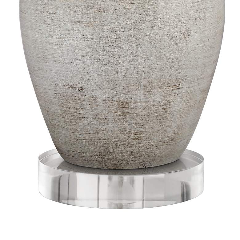 Image 4 Regency Hill Glenn 28 1/2" Southwest Urn Lamps with Acrylic Risers more views
