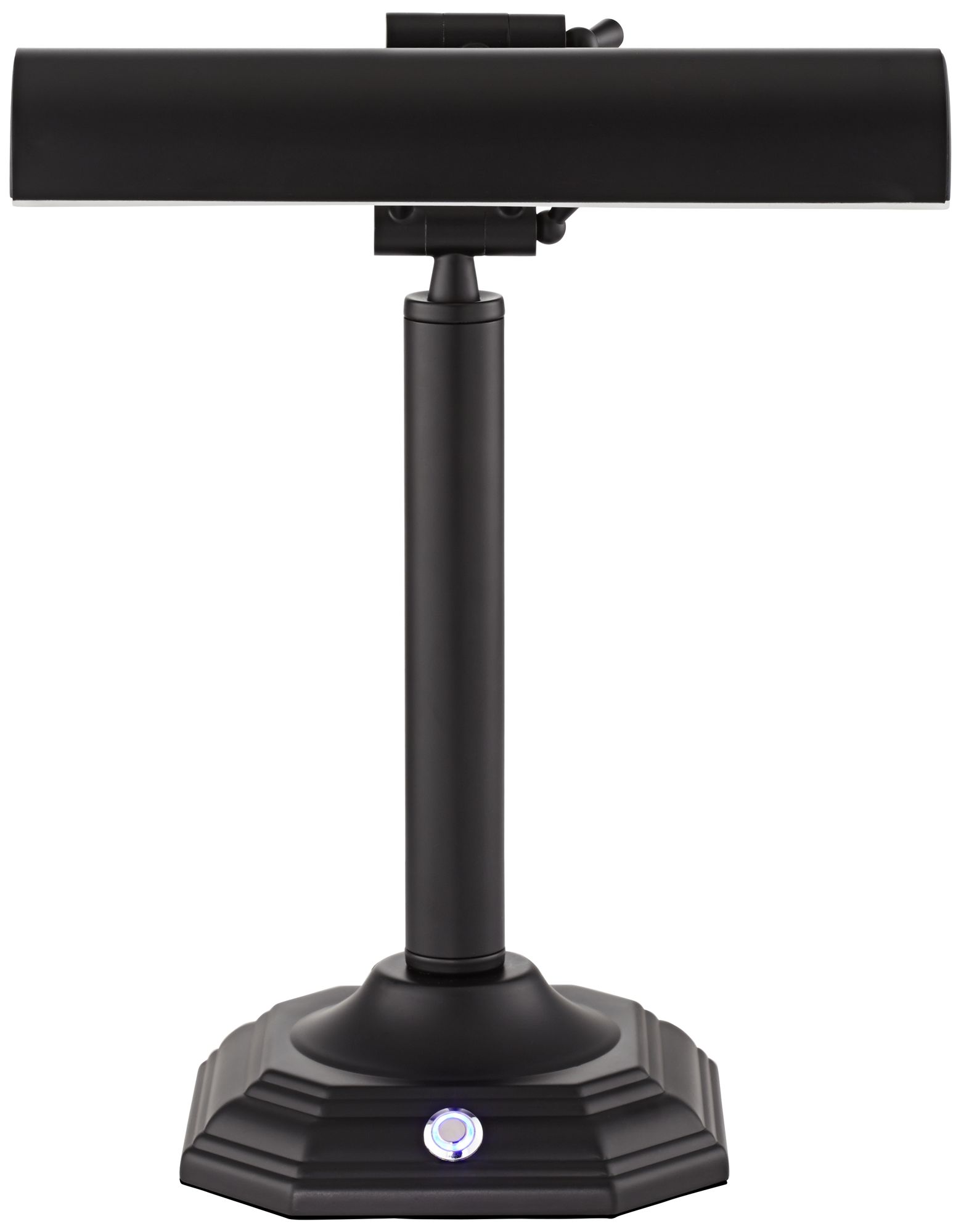 Regency Hill Grady 16 1/2" Black Bronze LED Banker Piano Desk Lamp