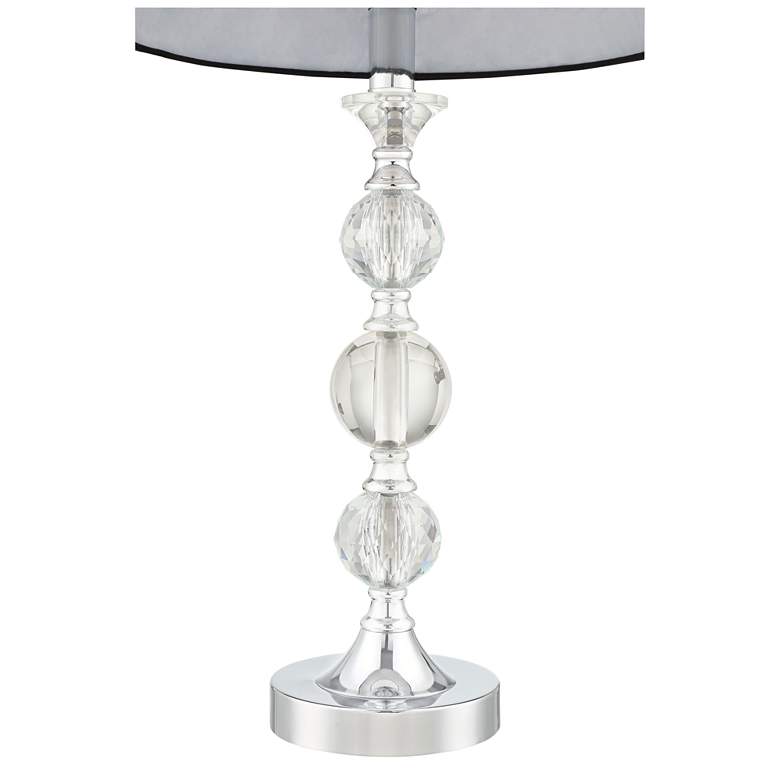 Image 5 Regency Hill Gustavo 25.5 inch Crystal Table Lamps Set of 2 with Dimmers more views
