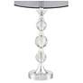 Regency Hill Gustavo 25.5" Crystal Table Lamps Set of 2 with Dimmers