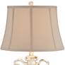 4_Regency Hill Isabella 28" Rustic Ivory Ceramic Table Lamps Set of 2 more views