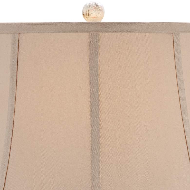 Image 3 Regency Hill Isabella 29" Rustic Ivory Ceramic Table Lamps Set of 2 more views