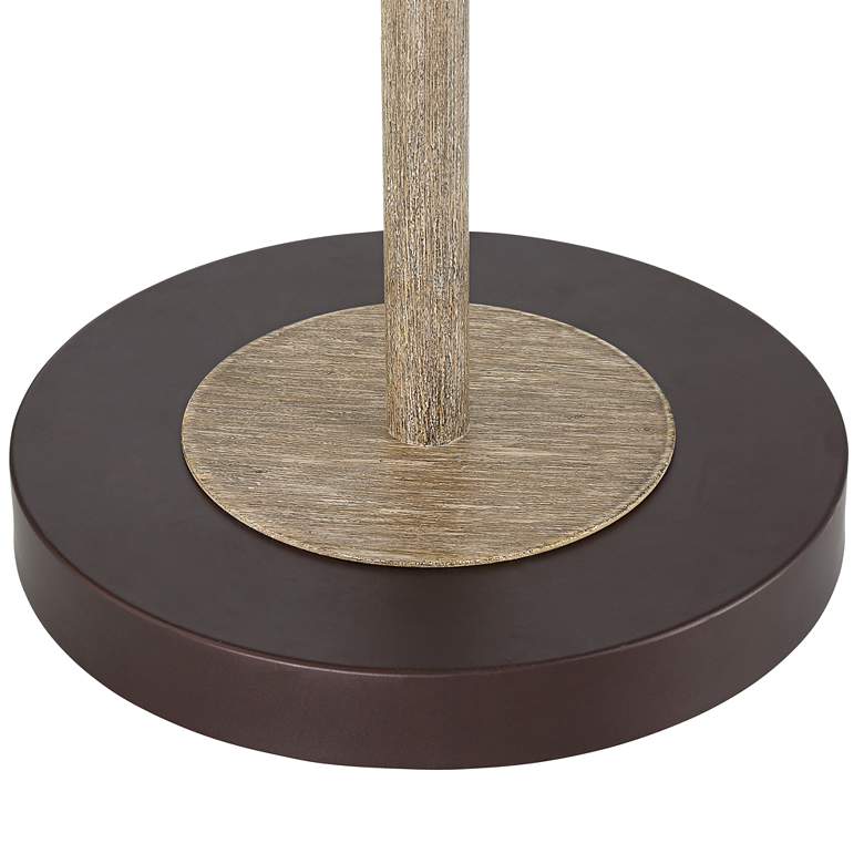 Image 5 Regency Hill Jenson Adjustable Bronze Swing Arm Floor Lamp with USB Dimmer more views