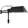 4_Regency Hill Jenson Bronze Adjustable Swing Arm Floor Lamp with USB Dimmer more views