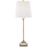 Regency Hill Julia Traditional Gold and Crystal Buffet Table Lamp in scene