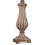 Regency Hill Karina Antique Gold Leaves Petite Vase Table Lamps Set of 2