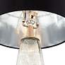 Regency Hill Landro 27 1/2" Black Shade Mercury Glass Lamps Set of 2 in scene