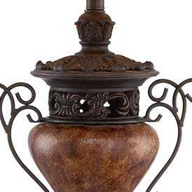 Image5 of Regency Hill Large Urn 31 1/2" Bronze Crackle Traditional Table Lamp more views