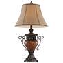 Regency Hill Large Urn 31 1/2" Bronze Crackle Traditional Table Lamp in scene