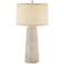 Regency Hill Leisa 32 1/4" High Sand Finish Modern Table Lamp