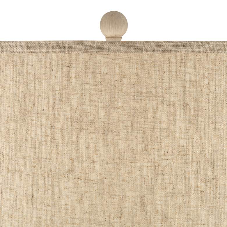 Image 3 Regency Hill Leisa 32 1/4" High Sand Finish Modern Table Lamp more views