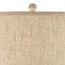 3_Regency Hill Leisa 32 1/4" High Sand Finish Modern Table Lamp more views