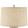 4_Regency Hill Leisa 32 1/4" High Sand Finish Modern Table Lamp more views